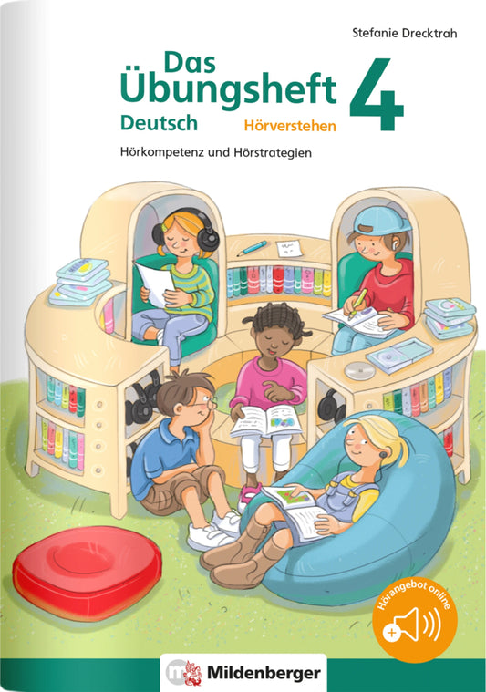 Das Übungsheft Deutsch - Hörverstehen 4 (Stefanie Drecktrah)