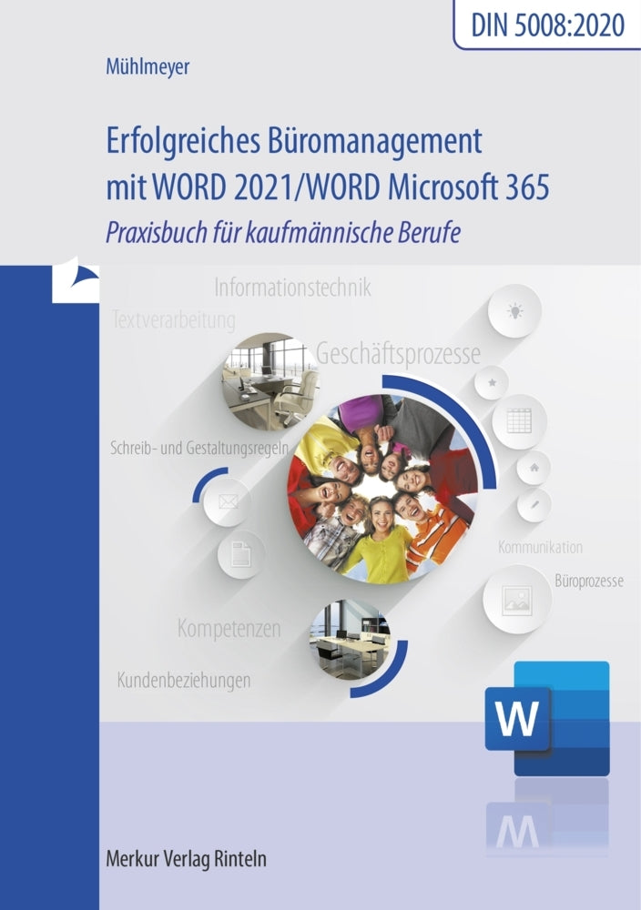 Erfolgreiches Büromanagement mit Word 2021 / Word Microsoft 365 (Kerstin Mühlmeyer)