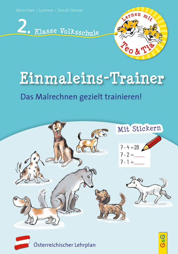 Lernen mit Teo und Tia Mathematik - Einmaleins-Trainer - 2. Klasse Volksschule (Isabella  Bed. Ma Benischek)