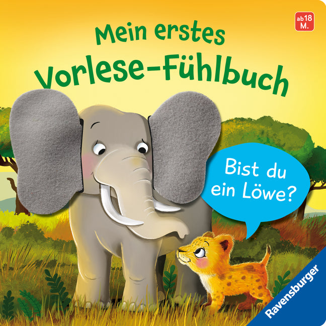 Mein erstes Vorlese-Fühlbuch - Bist du ein Löwe? (Kathrin Lena Orso)