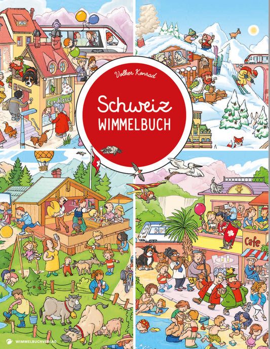 Schweiz Wimmelbuch