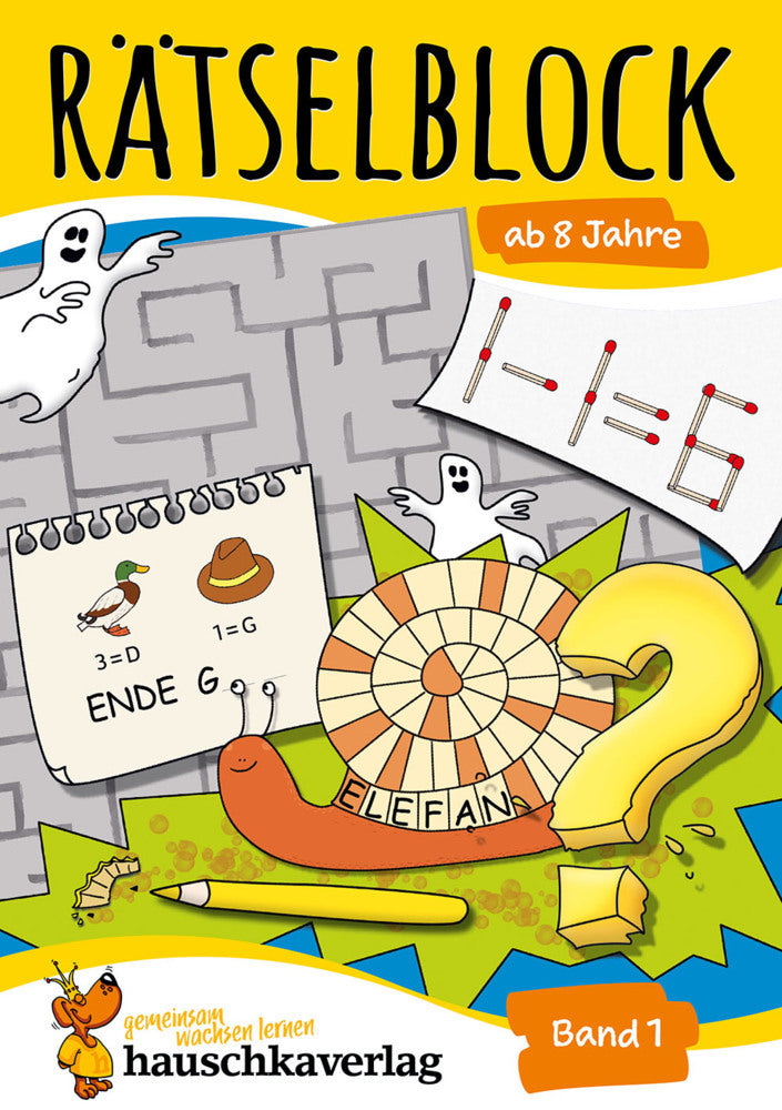 Rätselblock ab 8 Jahre - Band 1.Bd.1 (Agnes Spiecker)