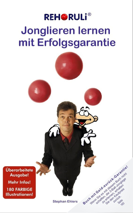 Jonglieren lernen mit Erfolgsgarantie (Taschenbuch) (Stephan Ehlers)