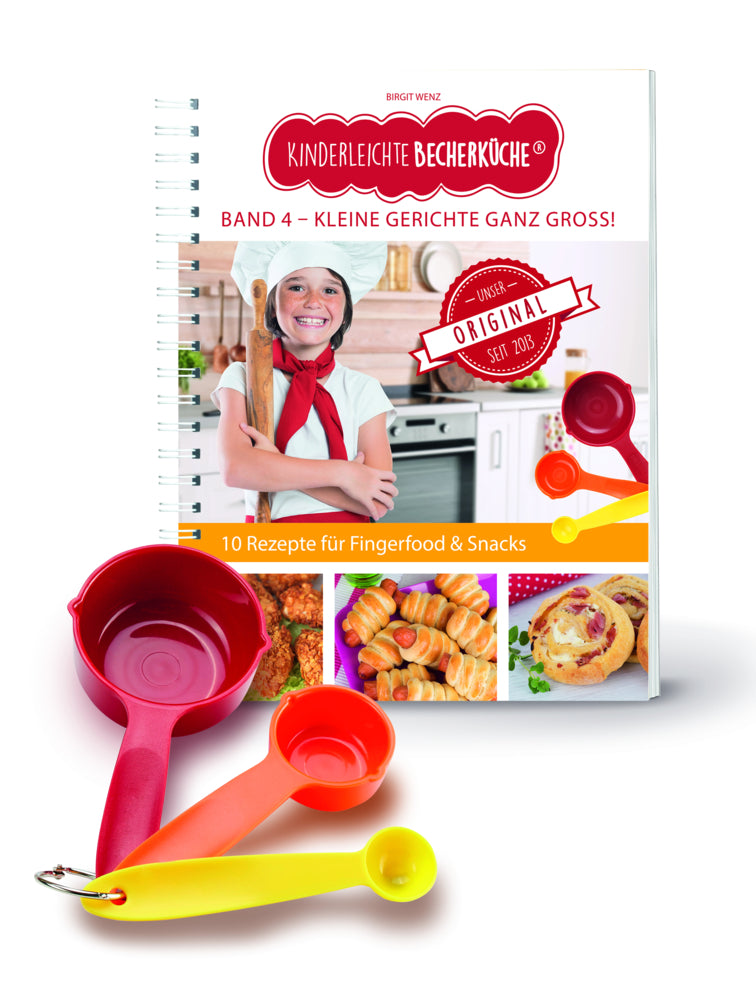 Kinderleichte Becherküche - Kleine Gerichte ganz groß! (Band 4), m. 1 Buch, m. 3 Beilage, 4 Teile (Birgit Wenz)