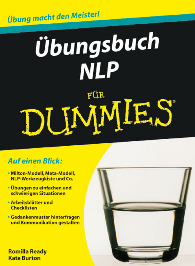 Übungsbuch NLP für Dummies (Romilla Ready)