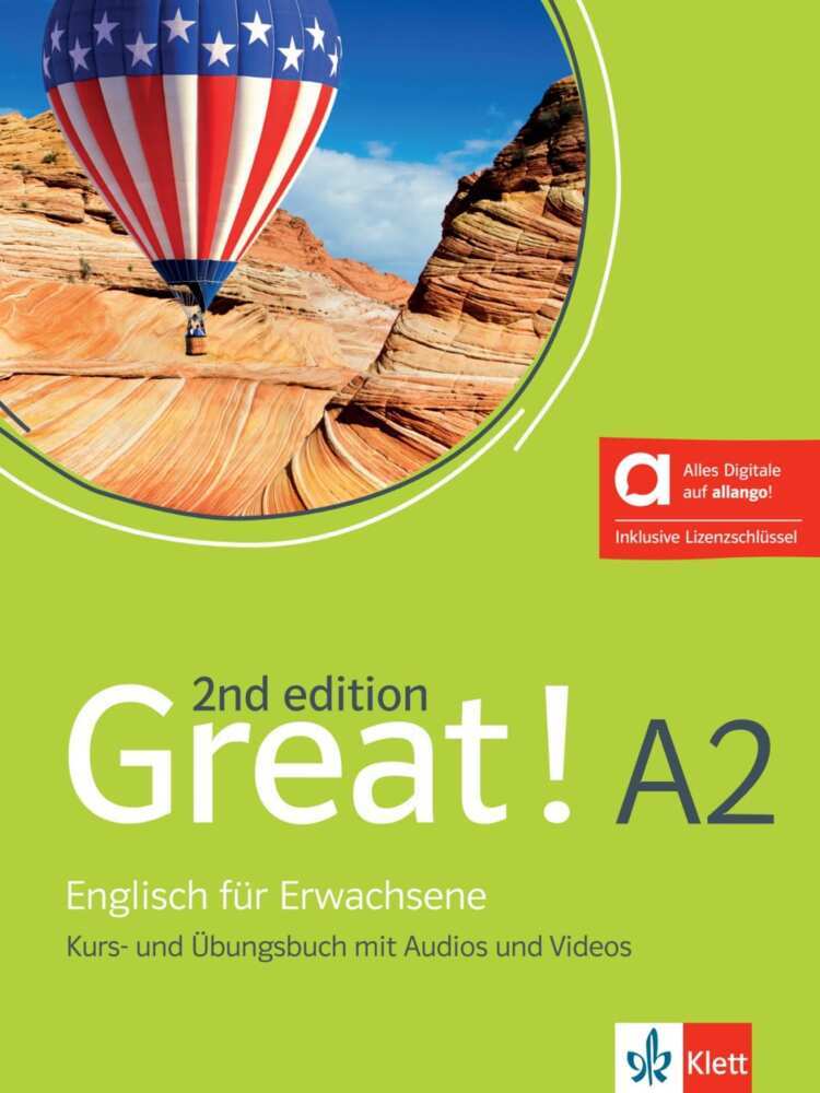 Great! A2, 2nd edition - Hybride Ausgabe allango, m. 1 Beilage