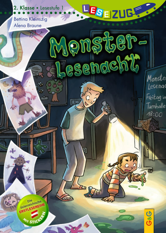 LESEZUG/2. Klasse - Lesestufe 1: Monster-Lesenacht (Bettina Kleinszig)