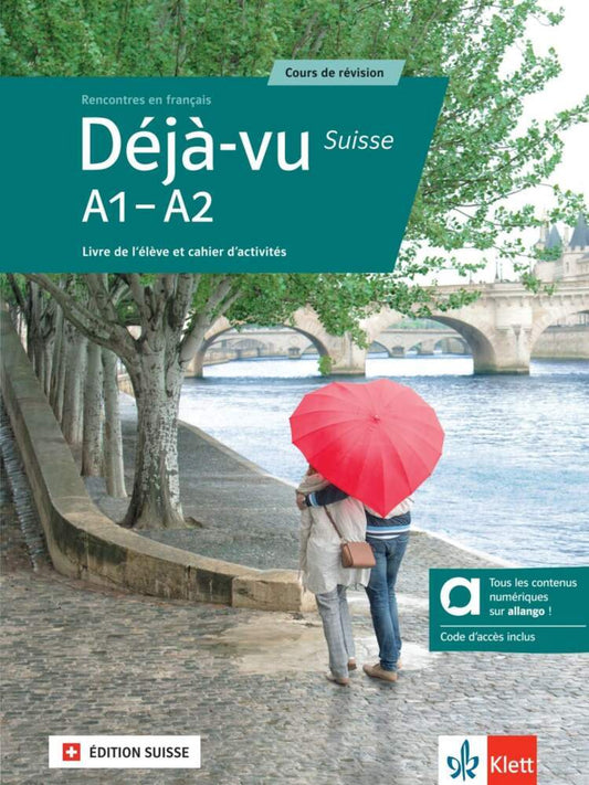 Déjà-vu Suisse A1-A2 - Hybride Ausgabe allango, m. 1 Beilage