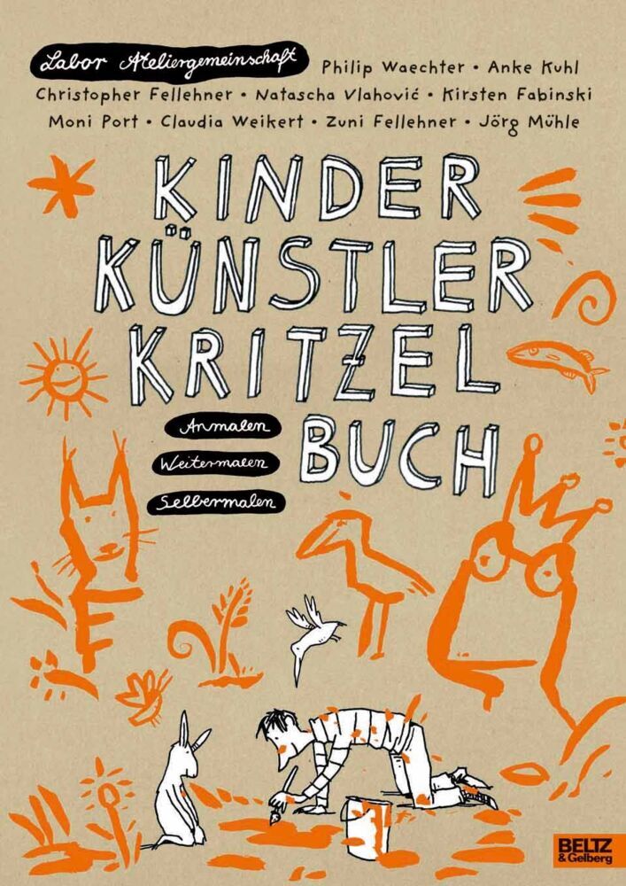 Kinder Künstler Kritzelbuch (Labor Ateliergemeinschaft)