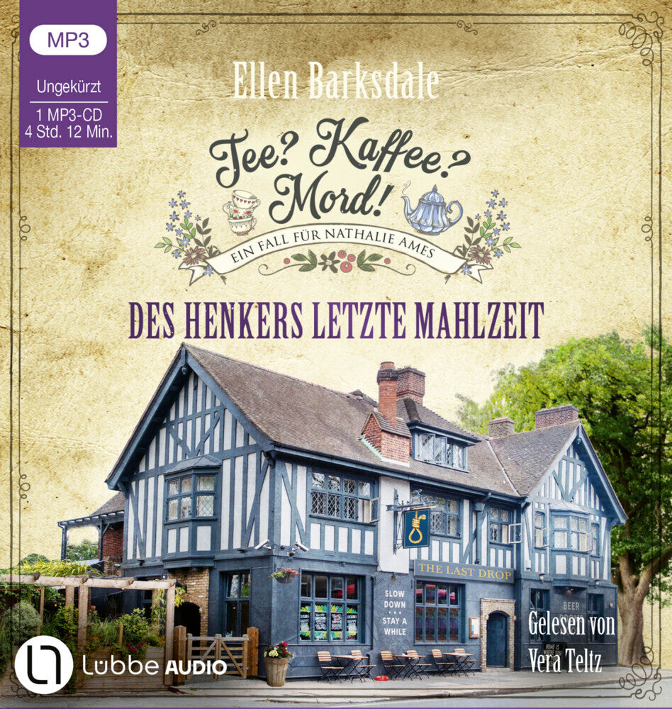 Tee? Kaffee? Mord! - Des Henkers letzte Mahlzeit, 1 Audio-CD, 1 MP3 (Ellen Barksdale)