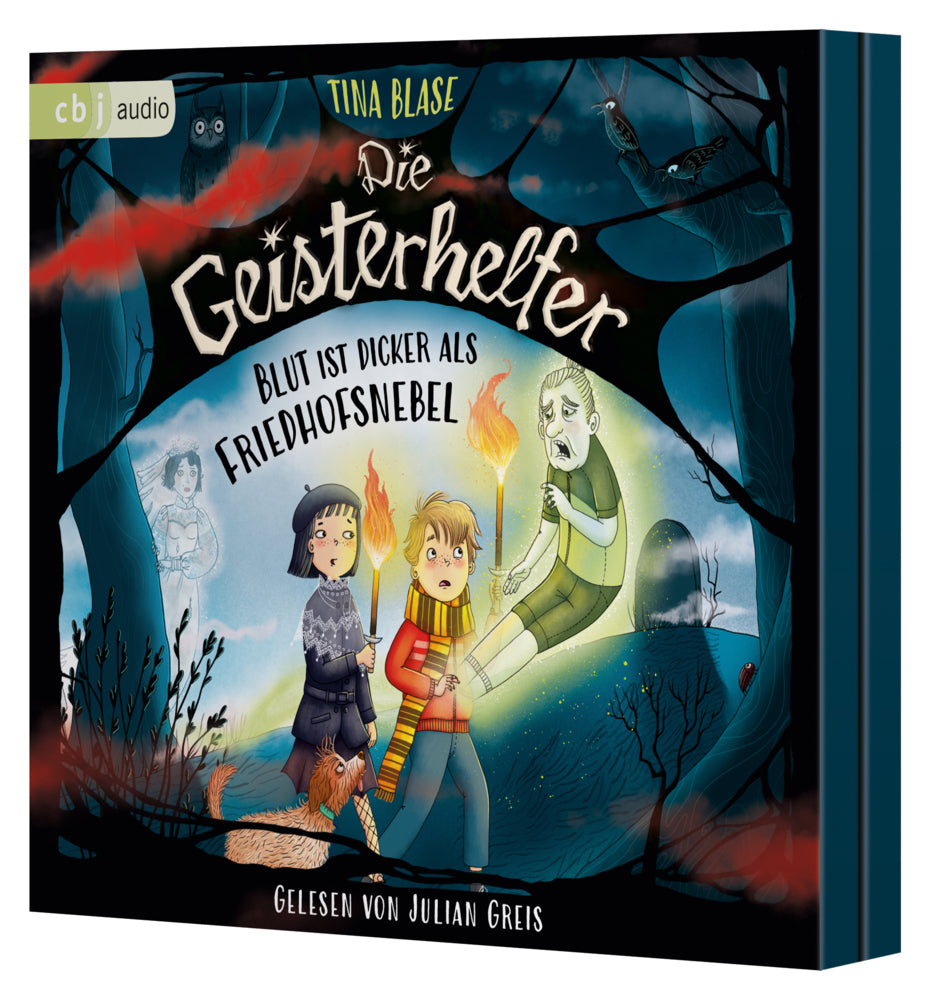 Die Geisterhelfer - Blut ist dicker als Friedhofsnebel, 3 Audio-CD (Tina Blase)
