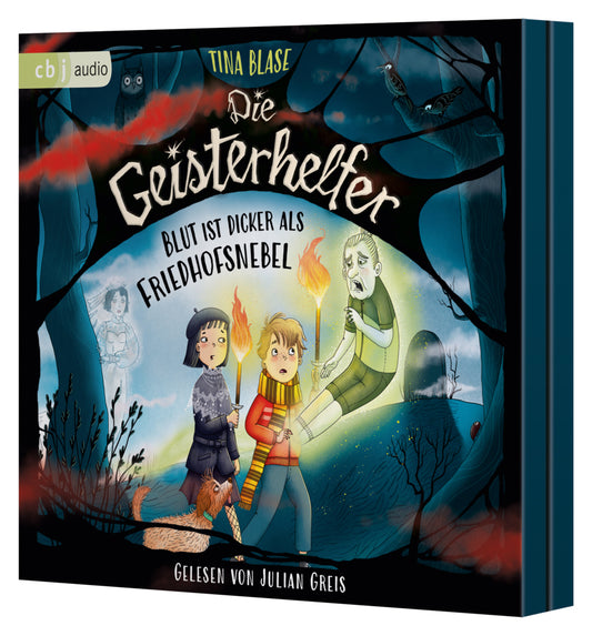 Die Geisterhelfer - Blut ist dicker als Friedhofsnebel, 3 Audio-CD (Tina Blase)
