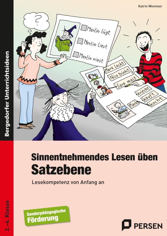 Sinnentnehmendes Lesen üben: Satzebene (Katrin Wemmer)