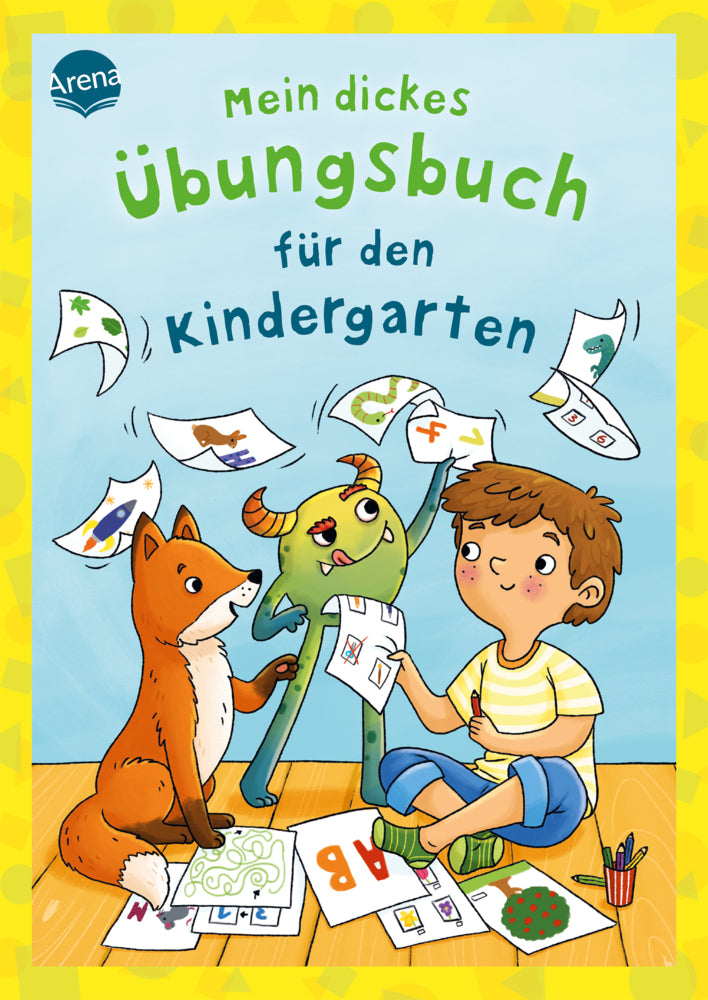 Mein dickes Übungsbuch für den Kindergarten (Helen Seeberg)
