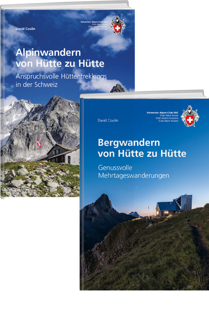 Kombipaket Bergwandern und Alpinwandern von Hütte zu Hütte, 2 Teile (David Coulin)