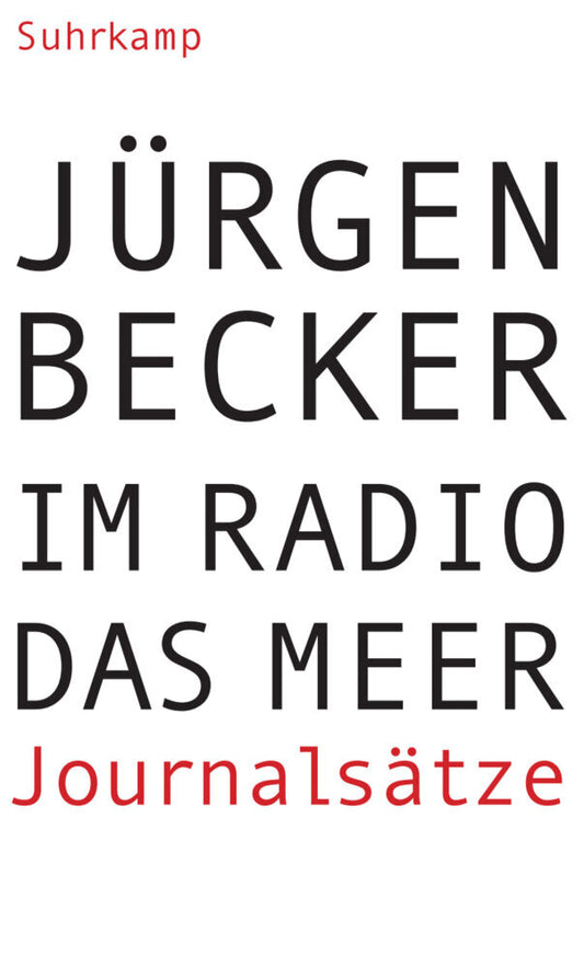 Im Radio das Meer (Jürgen Becker)