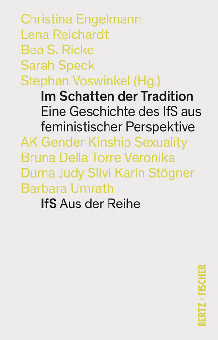 Im Schatten der Tradition (Christina Engelmann)