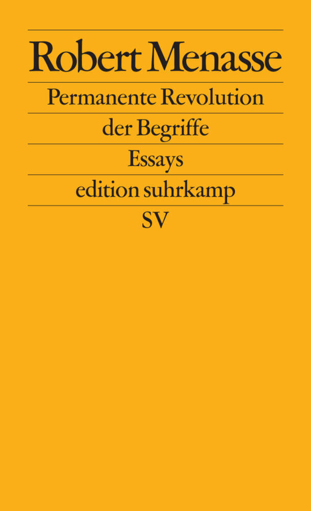 Permanente Revolution der Begriffe (Robert Menasse)