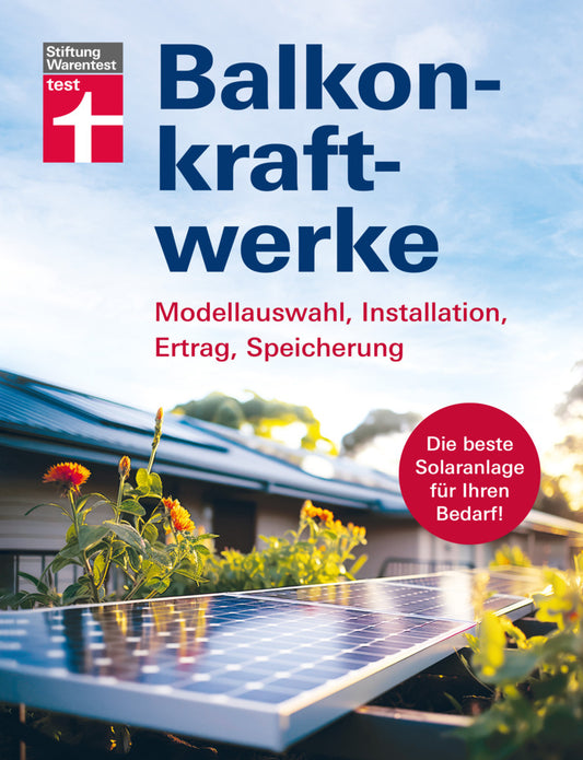 Balkonkraftwerke (Stiftung Warentest)
