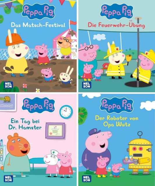 Nelson Mini-Bücher: 4er Peppa Pig 29-32 (Steffi Korda)