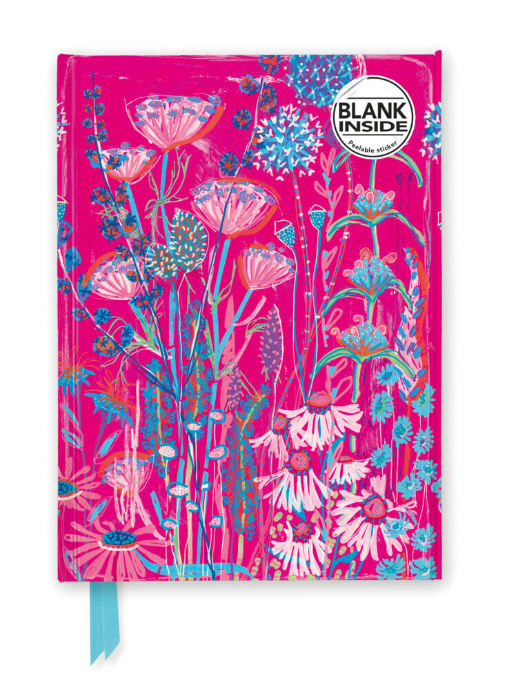 Premium Notizbuch Blank DIN A5: Lucy Innes Williams, Pinkfarbenes Gartenhaus (Flame Tree Publishing)