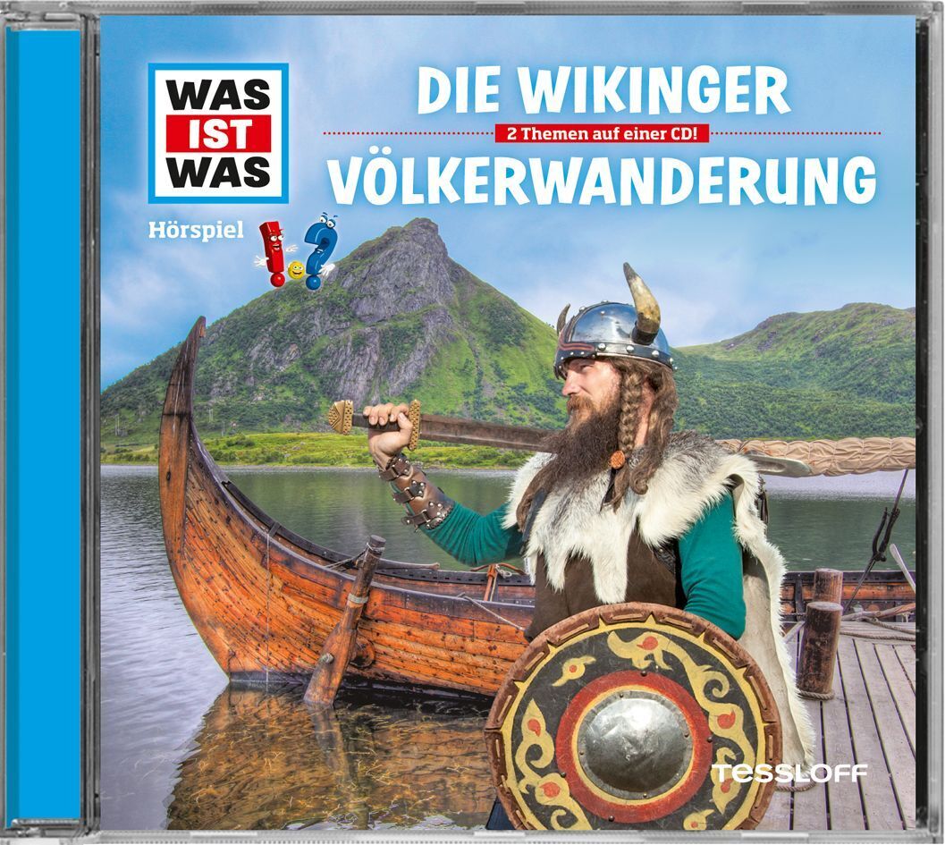 WAS IST WAS Hörspiel: Die Wikinger/ Völkerwanderung, Audio-CD (Kurt Haderer)