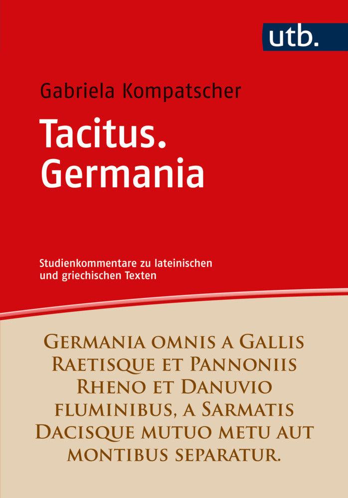 Tacitus. Germania (Gabriela Kompatscher-Gufler)
