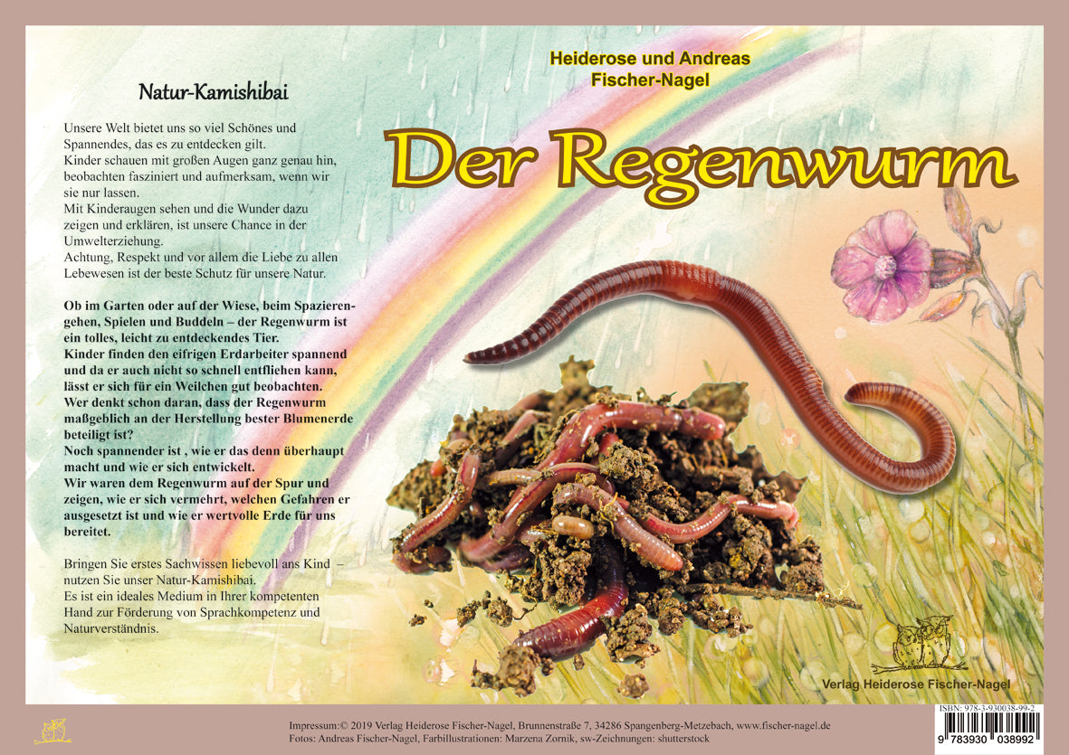 Natur-Kamishibai / Natur-Kamishibai - Der Regenwurm (Heiderose Fischer-Nagel)