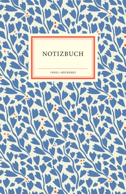Notizbuch Insel-Bücherei »Blauer Blätterzauber« (Insel Verlag)