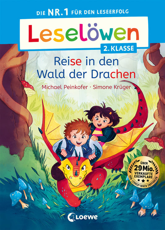 Leselöwen 2. Klasse - Reise in den Wald der Drachen (Michael Peinkofer)