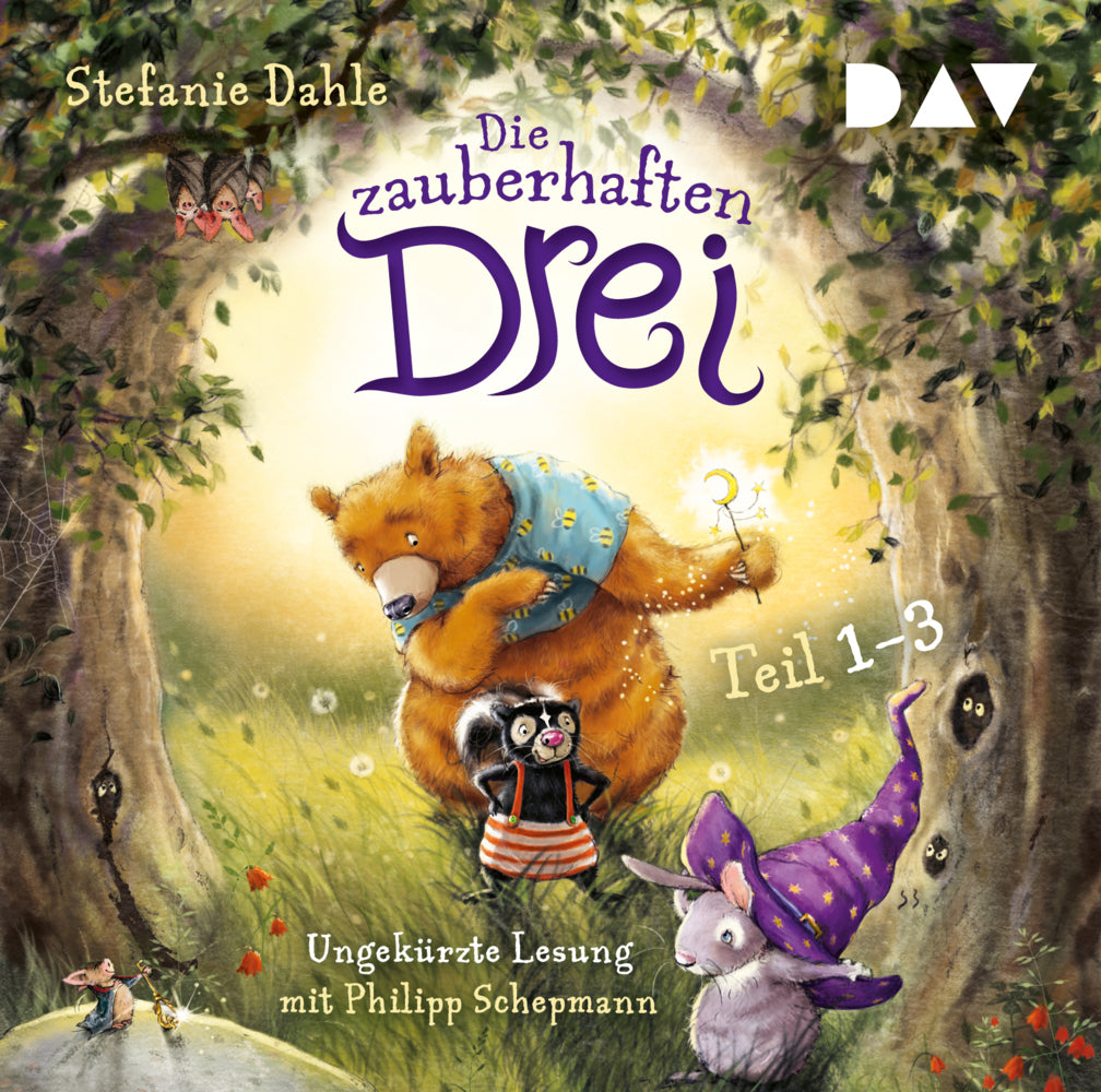 Die zauberhaften Drei (Teil 1-3), 1 Audio-CD (Stefanie Dahle)