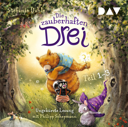 Die zauberhaften Drei (Teil 1-3), 1 Audio-CD (Stefanie Dahle)