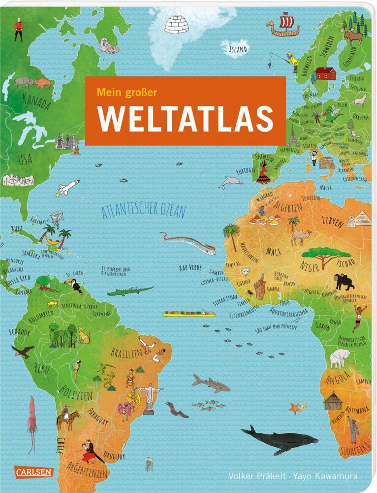 Mein großer Weltatlas (Volker Präkelt)
