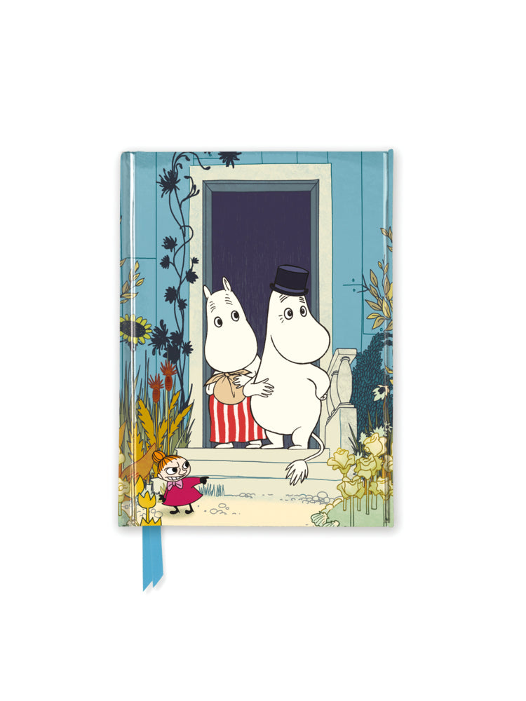 Premium Notizbuch DIN A6: Tove Jansson, Die Mumins an der Riviera (Flame Tree Publishing)