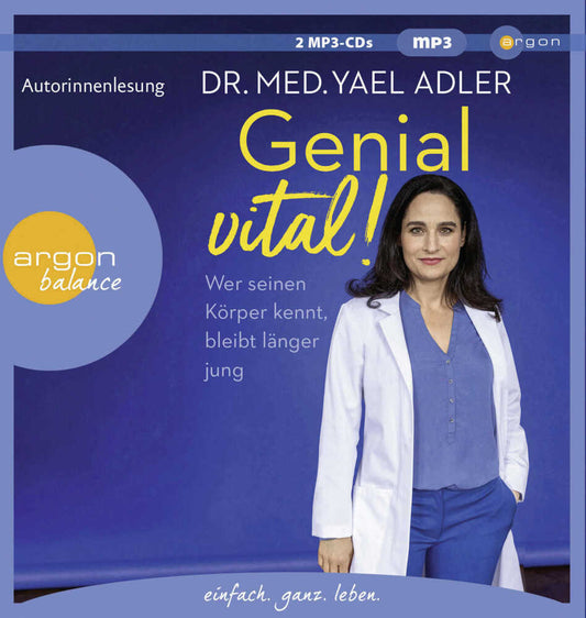 Genial vital!, 2 Audio-CD, 2 MP3 (Yael Adler)