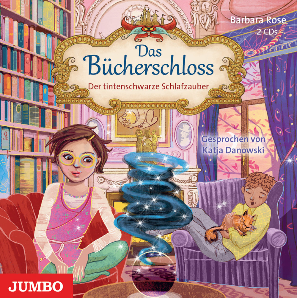 Das Bücherschloss. Der tintenschwarze Schlafzauber, Audio-CD (Barbara Rose)