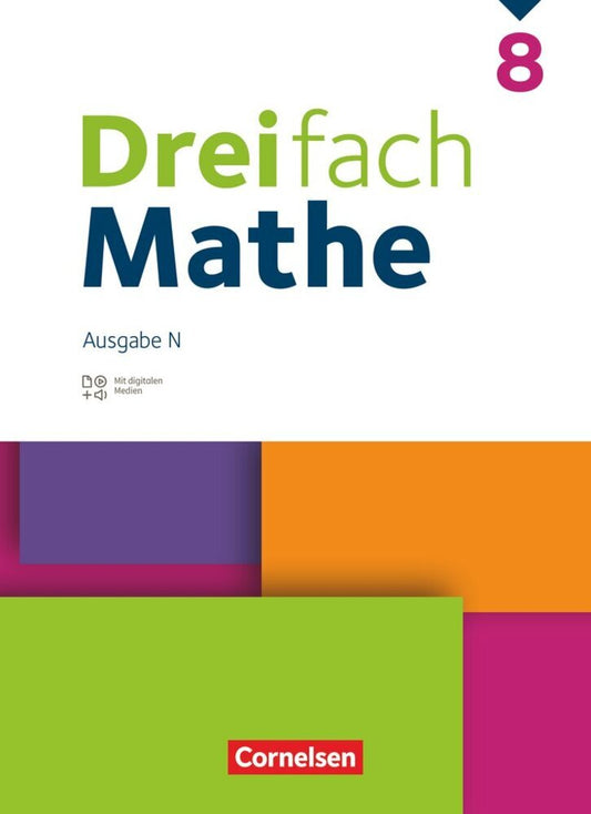Dreifach Mathe - Ausgabe N - 8. Schuljahr (Udo Wennekers)