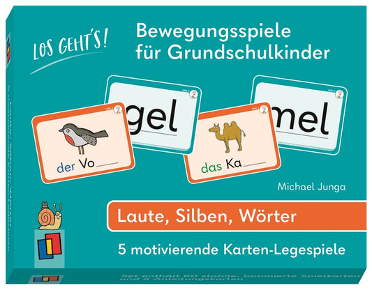 Los geht's! Bewegungsspiele für Grundschulkinder - Laute, Silben, Wörter (Michael Junga)