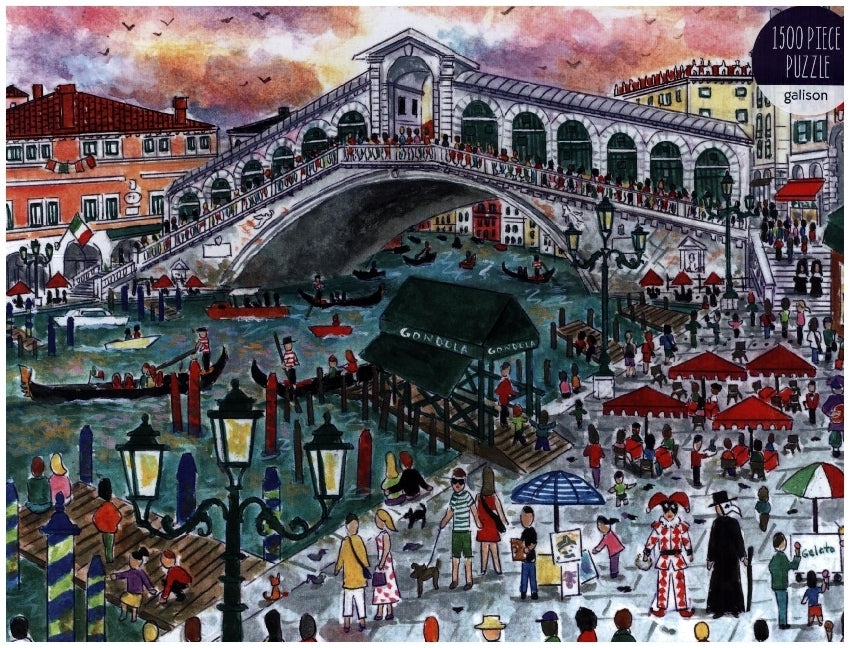 Michael Storrings Venice 1500 Piece Puzzle (Galison)