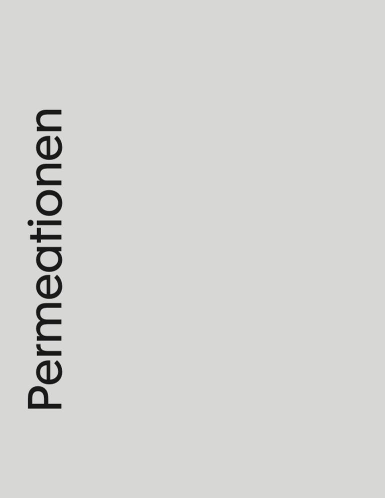 Permeationen (Christoph Brunner)