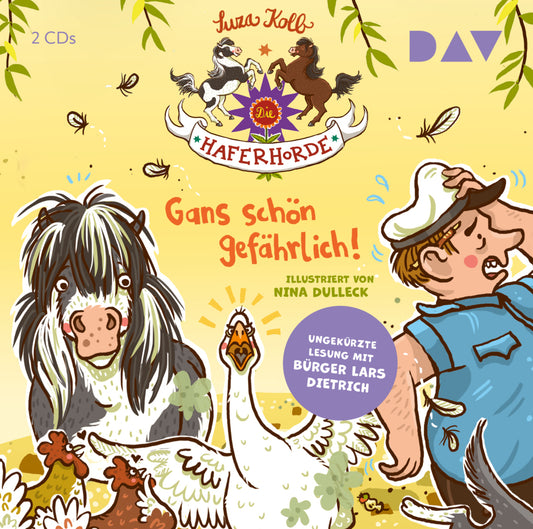 Die Haferhorde - Teil 19: Gans schön gefährlich!, 2 Audio-CD (Suza Kolb)