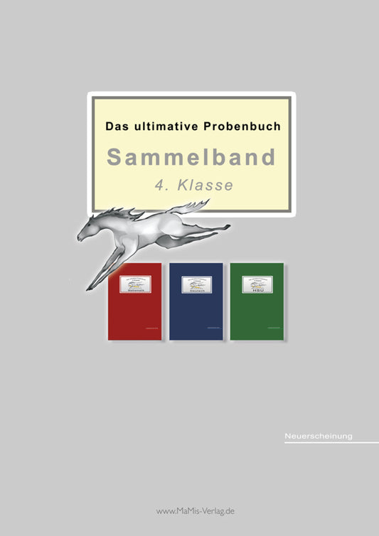 Das ultimative Probenbuch Sammelband 4. Klasse, 8 Teile (Miriam Reichel)