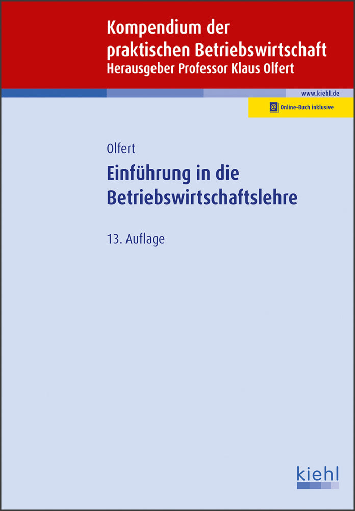 Einführung in die Betriebswirtschaftslehre (Klaus Olfert)