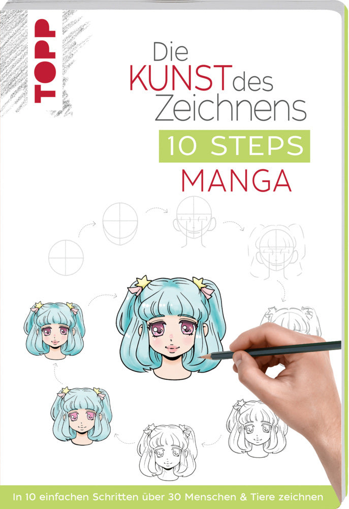 Die Kunst des Zeichnens 10 Steps - Manga (Chie Kutsuwada)