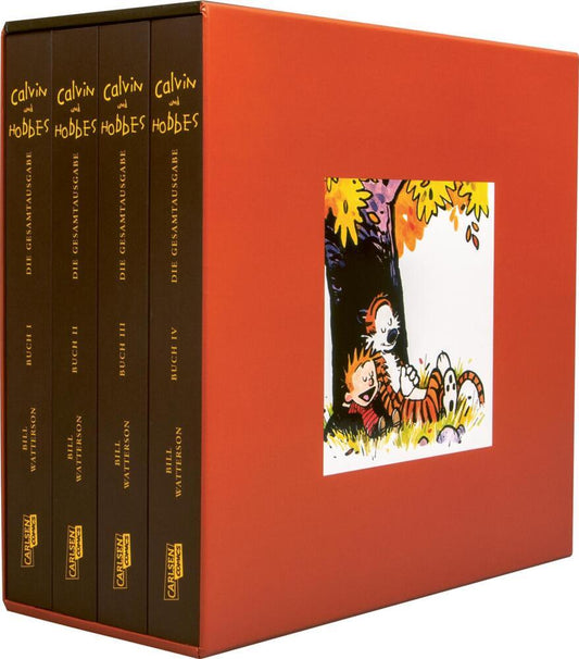 Calvin und Hobbes: Gesamtausgabe - Paperback, 4 Teile (Bill Watterson)