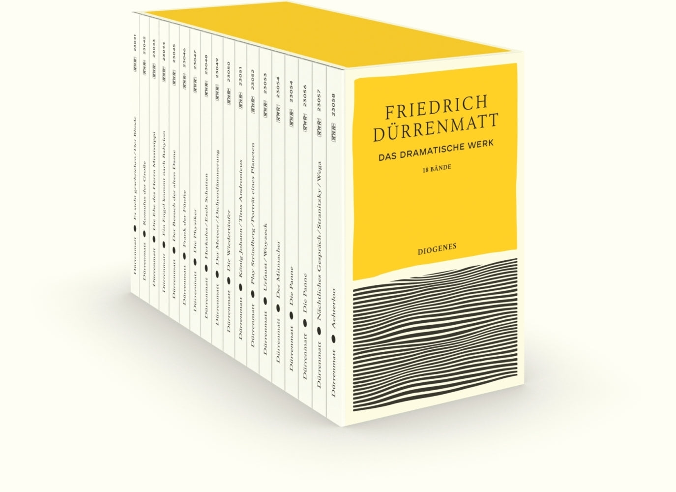 Das dramatische Werk, 18 Bänden (Friedrich Dürrenmatt)