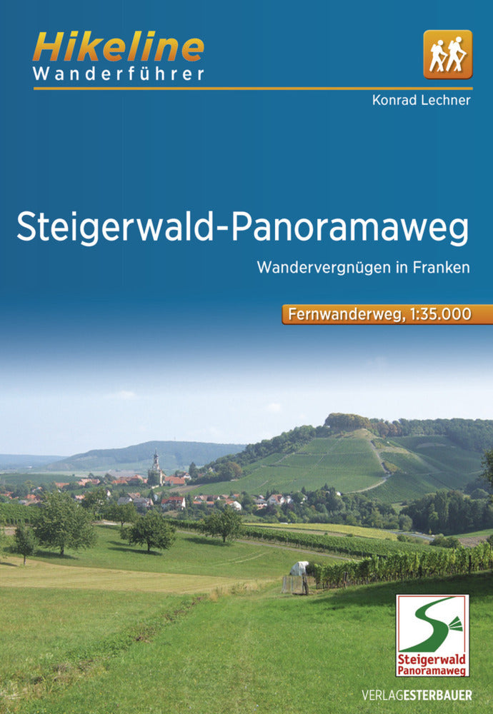 Hikeline Wanderführer Steigerwald  Panoramaweg (Esterbauer Verlag)