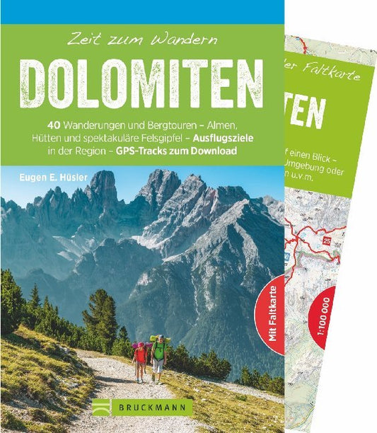 Zeit zum Wandern Dolomiten, m. 1 Kte. (Eugen E. Hüsler)