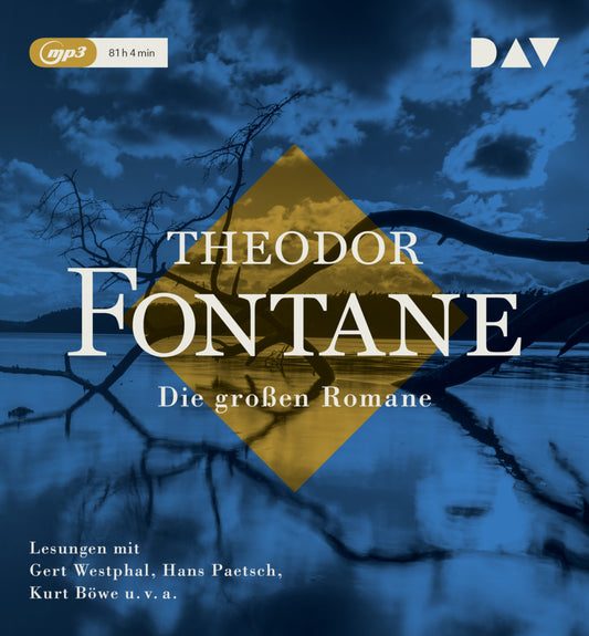 Die großen Romane, 14 Audio-CD, 14 MP3 (Theodor Fontane)