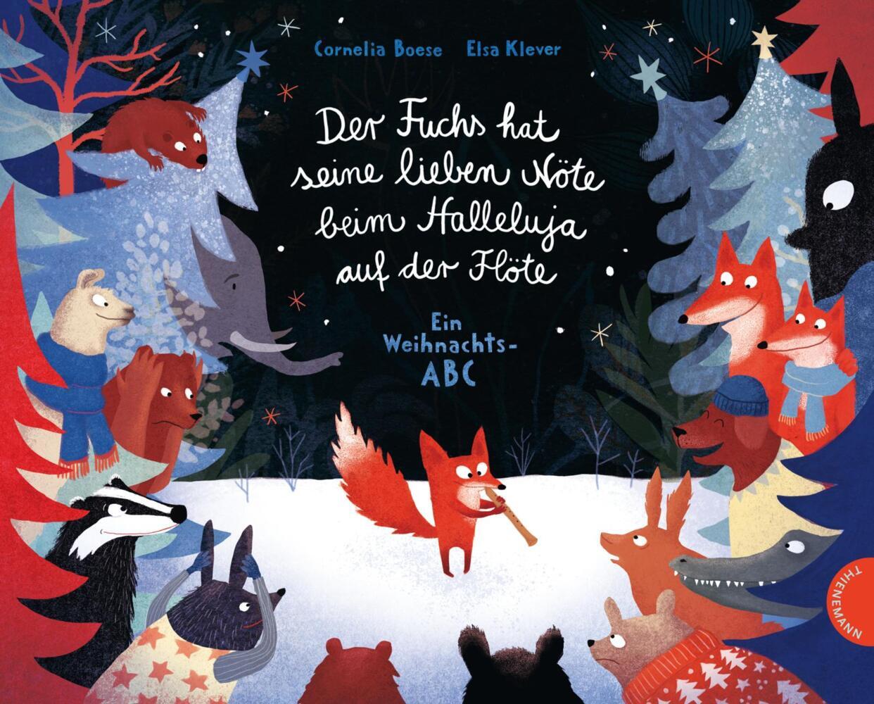 Der Fuchs hat seine lieben Nöte beim Halleluja auf der Flöte (Cornelia Boese)